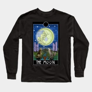 the moon Long Sleeve T-Shirt